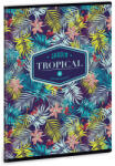 Ars Una A/5 EXTRA KAPCSOS FÜZET-VONALAS TROPICAL LILY FLOWER (945) 19 (93139458) (93139458)