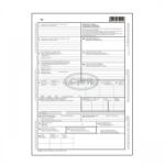 Bluering CMR nemzetközi fuvarlevél A4, 4lapos garnitúra B. CMR/4 Bluering® (NYOMTBCMR4) - iroszer24