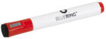 BLUERING Táblamarker 3mm, mágneses, táblatörlővel multifunkciós Bluering® piros (20576) - iroszer24