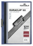 DURABLE Klip mappa 60lap Durable Duraclip®, sötétkék (220907) - iroszer24