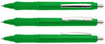 ICO Golyóstoll nyomógombos 0, 8mm, műanyag zöld test Apollo K, írásszín zöld (9010142017) - iroszer24