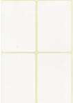  Etikett címke, 45x70mm, 15 lap, 4 címke/lap (ISCIN4575) - iroszer24