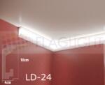  Ld-24 Декоративен профил за скрито led осветление ► 2метра (ld24)