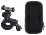 MG Bike Holder suport telefon pentru bicicletă 8x15cm, negru