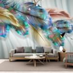 Art Gift Decor Фототапет шарени пера 2