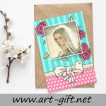 Art gift Картичка I Love 2