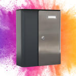 Rottner Cutie Postala Rottner Splashy Antracit Inox (S00313)