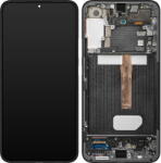 Samsung Piese si componente Display - Touchscreen Samsung Galaxy S22+ 5G S906, Cu Rama, Gri, Service Pack GH82-27500E (GH82-27501E) - vexio