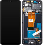 Realme Piese si componente Display - Touchscreen Realme Narzo 50i Prime / Realme C30, Cu Rama, Negru, Service Pack 4130279 (4130279)
