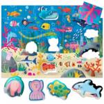 Headu Ecoplay - Puzzle Animalute In Ocean AHE29563 Puzzle