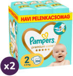 Pampers INGYENES SZÁLLÍTÁS - Pampers Premium Care pelenka 2, 4-8 kg, HAVI PELENKACSOMAG 1+1 448 db