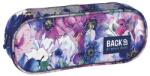 DERFORM BackUp virágos ovális tolltartó - Flower paint (PB5A07)