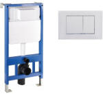 Mexen Fenix Slim beépíthető WC tartály + Fenix-01 inox nyomólap (60100-600102)