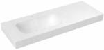 SAPHO EMICO Rockstone mosdó, balos, 180x50cm, matt fehér (EM180-B1L-L) (EM180-B1L-L)