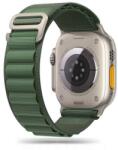 Tech-Protect TP0224 Tech-Protect Nylon Pro Apple Watch 4 / 5 / 6 / 7 / 8 / SE / Ultra (42/44/45/49mm) óraszíj, zöld (Military Green) (TP0224)