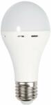 V-TAC 9W E27 természetes fehér A70 LED égő, akkumulátorral - SKU 7010 (7010)