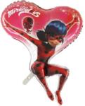 BP Балон от фолио - Вълшебна калинка (Miraculous) Сърце