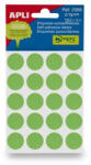 APLI Etikett, 19 mm kör, kézzel írható, színes, APLI, zöld 100 etikett/csomag (2066) - tonerpiac