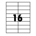  Etikett címke, 99, 1x33, 9mm, 100 lap, 16 címke/lap - tonerpiac - 2 475 Ft