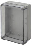  Weidmüller 9535500000 MPC 17/25/15 trsp MPC (polycarbonate empty enclosure), Üres ház, Magasság: 175 mm, Szélesség: 250 mm, Mélység: 150 mm, Anyag: Polikarbonát, Világosszürke, Áttetsző (9535500000)