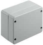  Weidmüller 9529210000 KLIPPON K5 RAL7001 Klippon K (aluminium empty enclosure), Üres ház, Alumínium ház, Magasság: 130 mm, Szélesség: 170 mm, Mélység: 90 mm, Anyag: Alumínium AlSi12, Porszórt, texturá