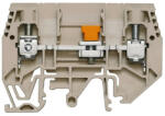  Weidmüller 1934810000 WTL 6/1 EN Mérő-bontó sorkapocs, Csavaros csatlakozás, 6 mm2; , 630 V, 41 A, csúszó, Sötétbézs (1934810000)