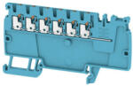  Weidmüller 2522870000 AAP11 1.5 LI BL/OR Moduláris elosztó sorkapcsok, PUSH IN, 1.5 mm2; , 500 V, 17.5 A, Kék (2522870000)