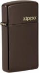 Zippo Brichetă Zippo Slim Brown Zipplo Logo 49266ZL 49266ZL Bricheta