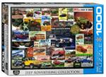 EUROGRAPHICS Puzzle 1000 piese Jeep Advertising Collection (6000-0757) Puzzle