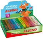 ALPINO Display plastilina standard, 12 x 150gr. /display, ALPINO - 12 culori asortate (MS-DP000918) - officegarage
