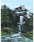 Royal & Langnickel Pictura pe panza 23x31x2.5, Peisaj montan (PCS1) Carte de colorat