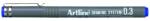 Artline Liner pentru desen tehnic ARTLINE, varf fetru 0.3mm - albastru (EK-233-BL)