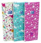 Oxford Notes OXFORD Floral Shopping list 7.4 x 21 cm, 160 file, coperti carton, dictando (OX-400111054)