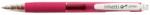 PENAC Pix cu gel PENAC Inketti, rubber grip, 0.5mm, corp roz transparent - scriere roz (P-BA3601-19EF)