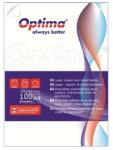 Optima Etichete albe autoadezive 4/A4, 210 x 74, 2 mm, 100 coli/top, Optima (OP-404210742) - officegarage
