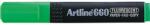 Artline Textmarker ARTLINE 660, varf tesit 1.0-4.0mm - verde fluorescent (EK-660-FGR) - officegarage