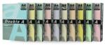 Double A Hartie color pentru copiator A4 Double A, 80g/mp, 100 coli/top, 5 culori pastel asortate (DACP-A4-080100-RAINBOW3)