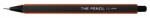 PENAC Creion mecanic PENAC The Pencil, rubber grip, 1.3mm, varf plastic - corp gri (P-SA2003-07)