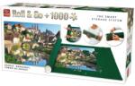 King Puzzle 1000 piese+covoras Franta, Burgundy (KG05340) - officegarage Puzzle