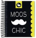 Safta Caiet cu spira A7, 100 file, matematica, Moos Chic (511418099)