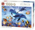 King Puzzle 1000 piese Four Dolphins (KG05666) Puzzle