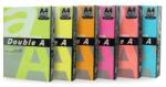 Double A Hartie color pentru copiator A4 Double A, 75g/mp, 500 coli/top, 5 culori neon asortate (DACN-A4-075500-RAINBOW4)