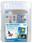 Royal & Langnickel Set invata sa pictezi si desenezi, Fluturi si flori (AIS-WPN3106) Carte de colorat