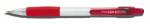 PENAC Creion mecanic PENAC CCH-3, rubber grip, 0.7mm, varf metalic, corp transparent - accesorii rosii (P-SA1702-02)