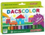 Alpino Creioane cerate semi-soft, cutie carton, 12 culori/cutie, ALPINO DacsColor (MS-DC050290) - officegarage