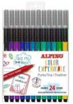 Alpino Fineliner, varf 0.4mm, 24culori/set, ALPINO Color Experience (MS-AR001039) - officegarage