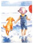 Royal & Langnickel Prima pictura pe numere junior mica, Splish, splash (PJS77) Carte de colorat