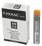 PENAC Mine pentru creion mecanic 0, 9mm, 12/set, PENAC - HB (P-L912G-HB)