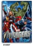 Disney Caiet cu spira A4, 80 file, colectia Marvel Avengers, matematica (M14507)