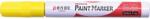 PENAC Marker cu vopsea PENAC, rezistent la temperaturi inalte, varf rotund, grosime scriere 2-4mm, galben (P-OT0140-YL)